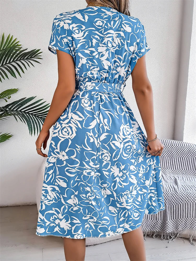 Ava™ - Dress - Floral Print